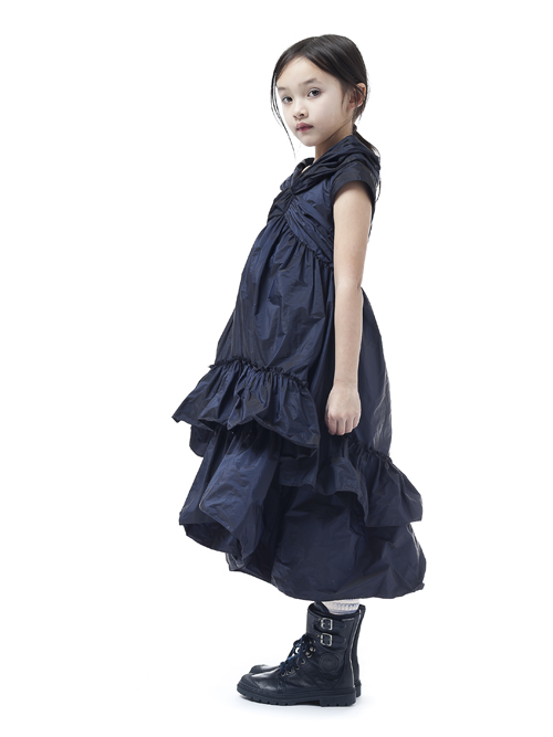 Pretty Dress in Black Mohair LA FÉE MARABOUTÉE Size 1 (36
