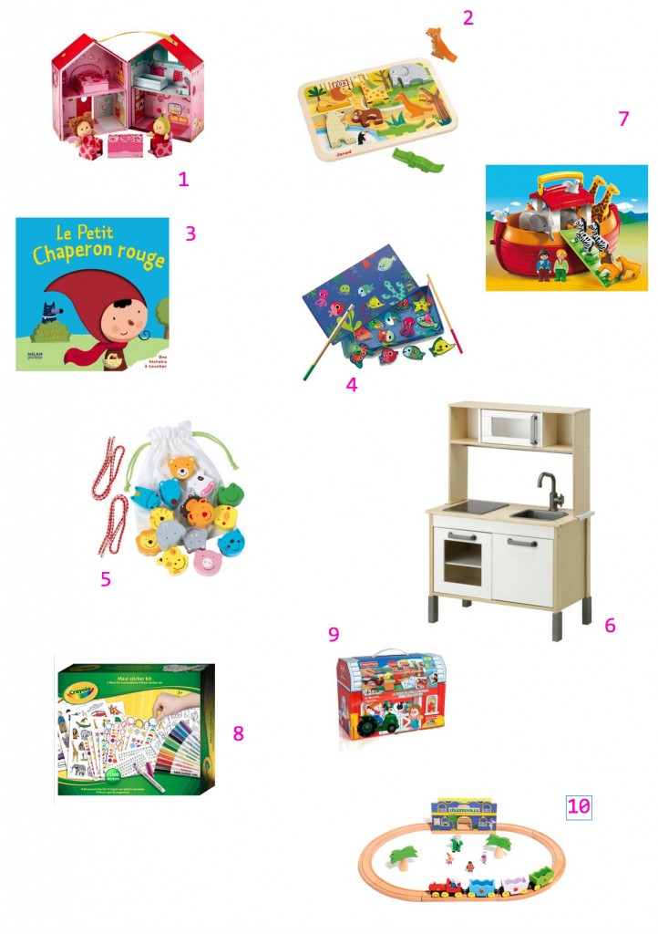 Idées de cadeaux pour petite fille de 2 ans - Doudou & Stiletto