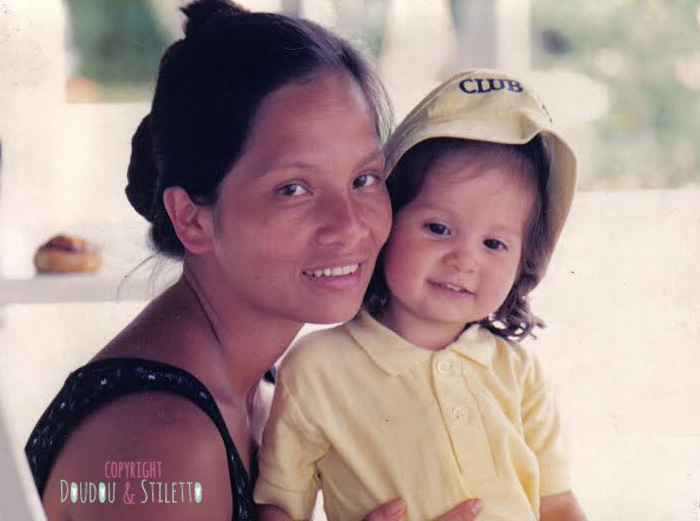 Elle et moi, il y a 25 ans...