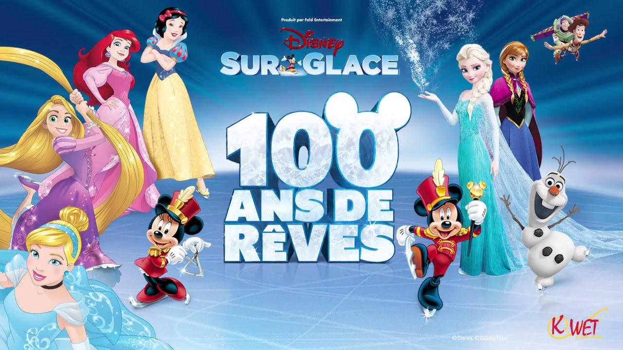 Disney sur glace 100 ans de rêve